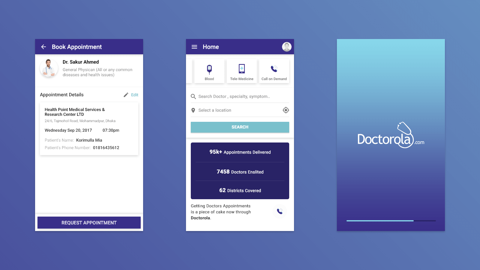 Doctorolla - Mobile Application